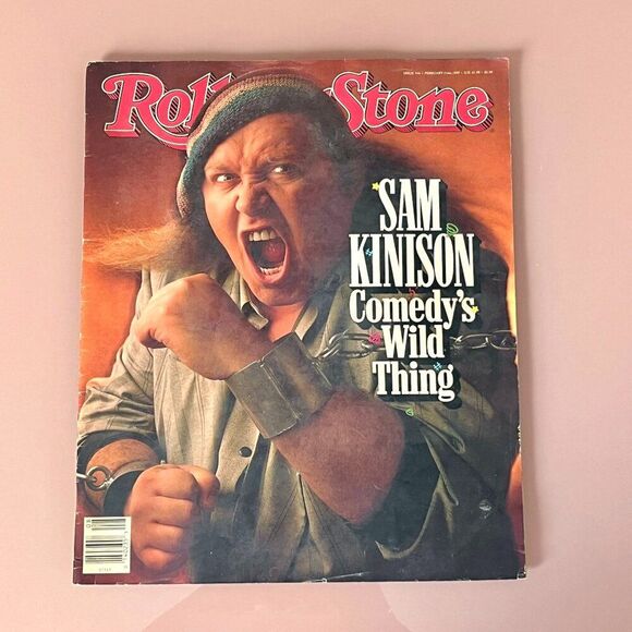 Sam Kinison - Vintage 80's Rolling Stone Magazine 1989- Issue #546 - Picture 1 of 1